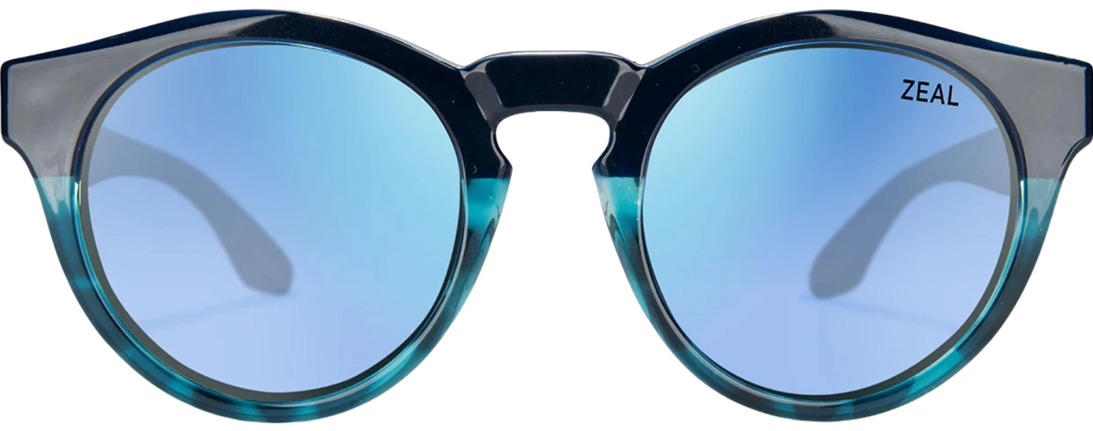 Zeal Optics Open Hearts Crowley Round Polarized Sunglasses